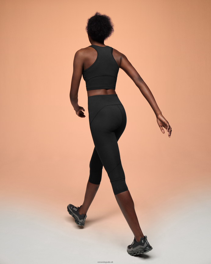 On Running Women Movement 3/4 Tights 8N62N8268 Black