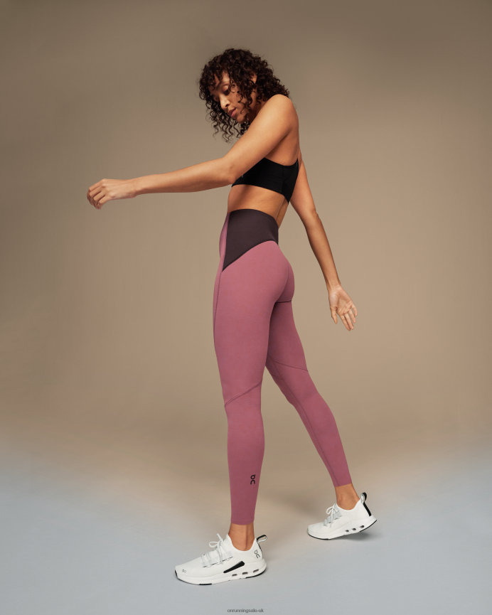 On Running Women Movement Tights Long 8N62N8234 Cherry/Ox