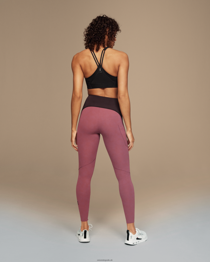 On Running Women Movement Tights Long 8N62N8234 Cherry/Ox