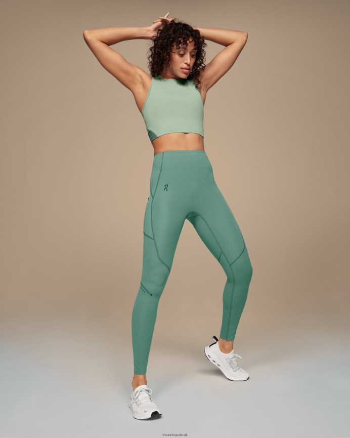 On Running Women Movement Tights Long 8N62N8235 Ivy