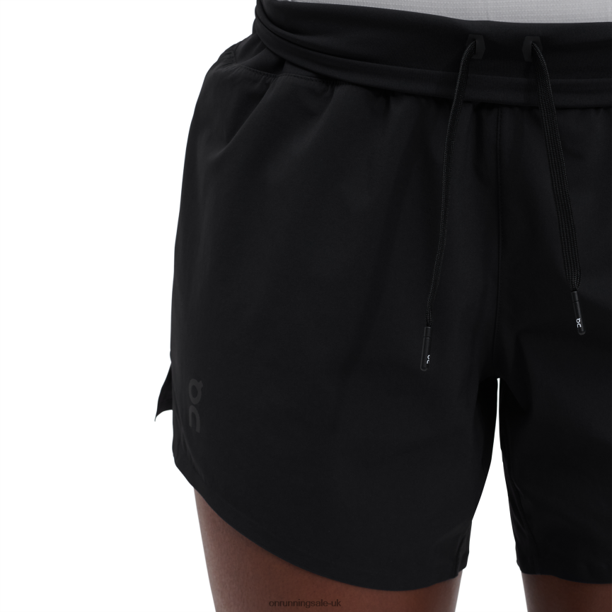 On Running Women 5 Running Shorts 8N62N8137 Black