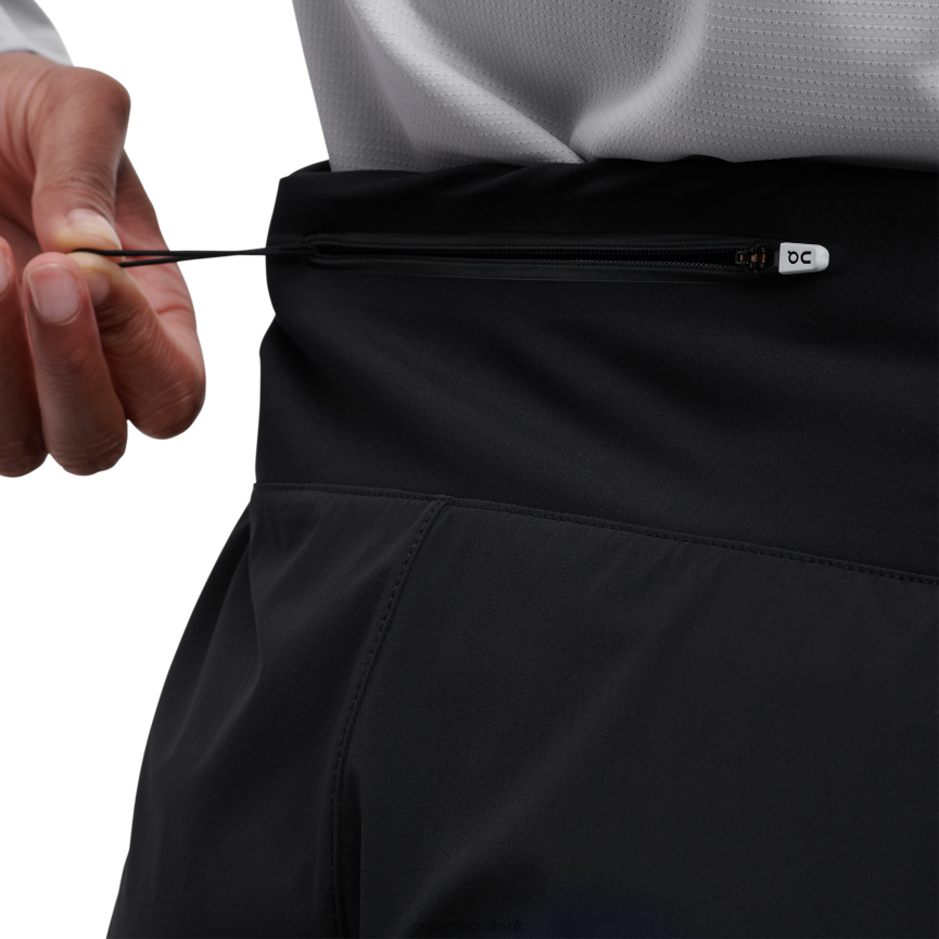 On Running Women 5 Running Shorts 8N62N8137 Black