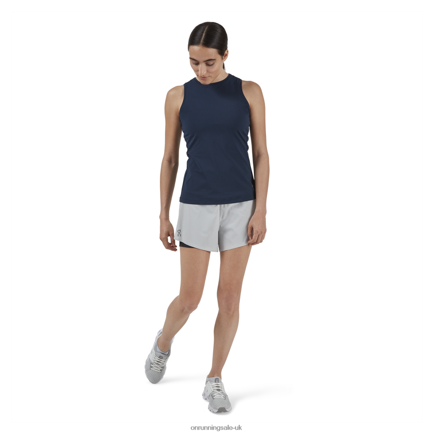 On Running Women Running Shorts 8N62N8336 Glacier/Black