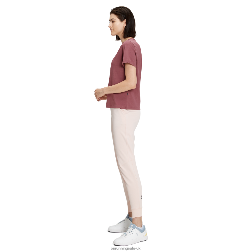 On Running Women Graphic-T 8N62N8107 Cherry