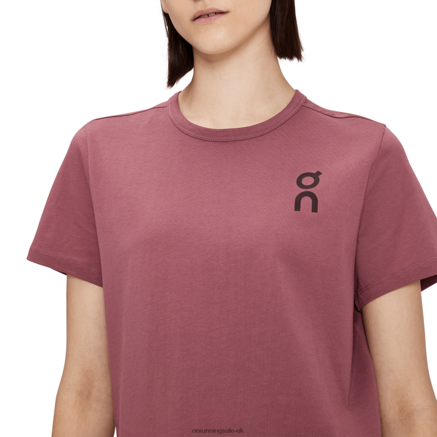On Running Women Graphic-T 8N62N8107 Cherry