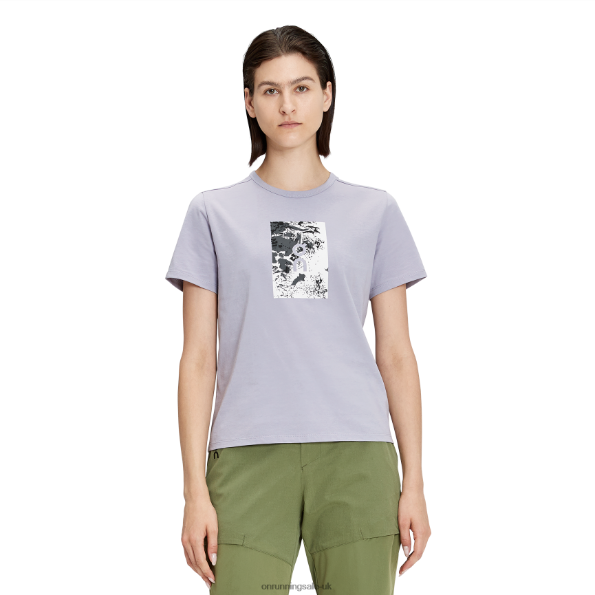 On Running Women Graphic-T 8N62N8109 Lilac