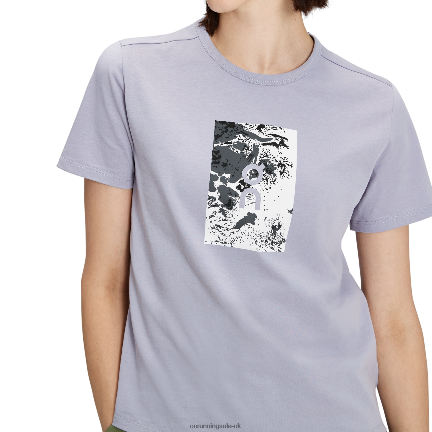 On Running Women Graphic-T 8N62N8109 Lilac