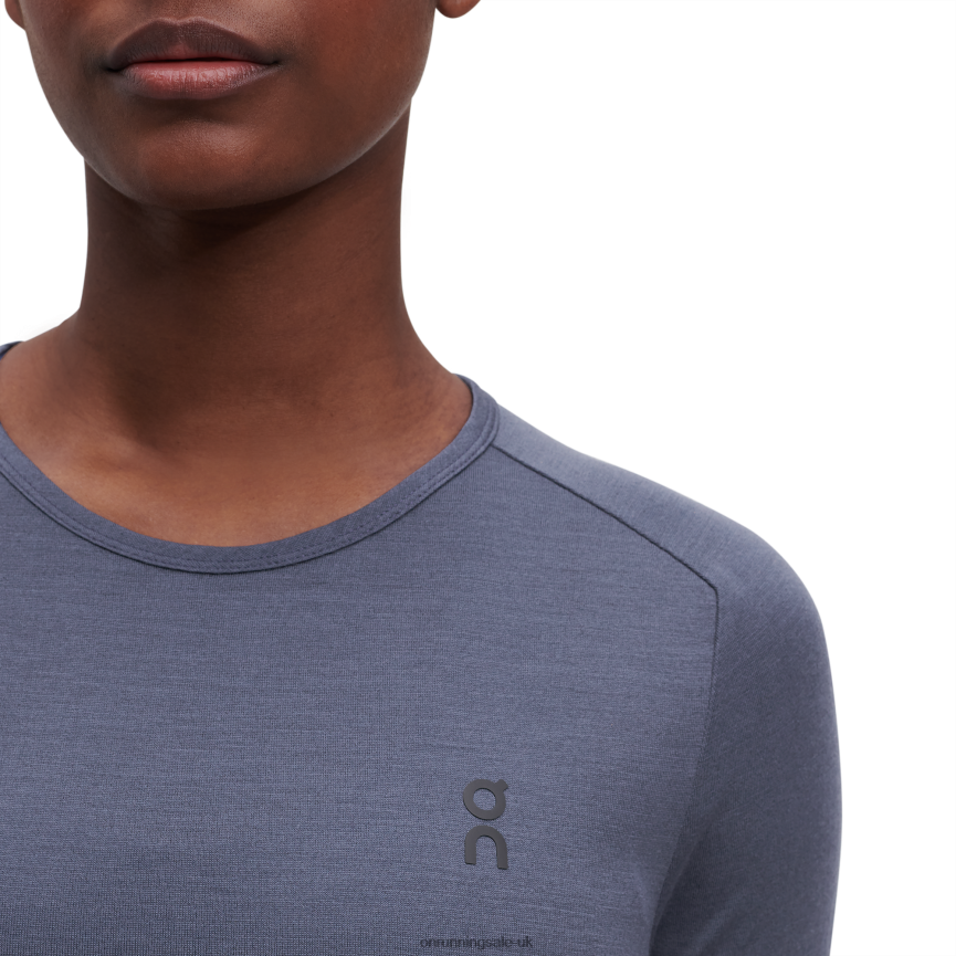 On Running Women Merino Long-T 8N62N8303 Flint