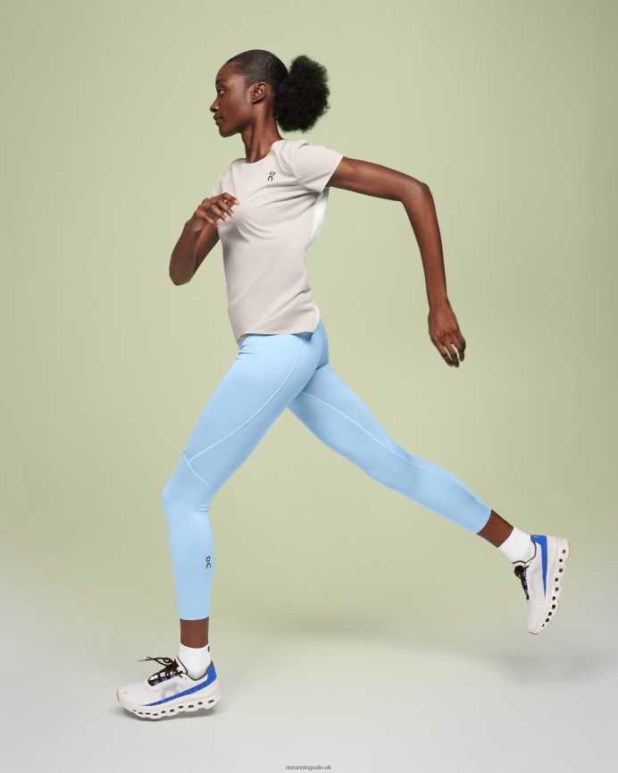 On Running Women Performance-T 8N62N8314 Pearl/Undyed-White