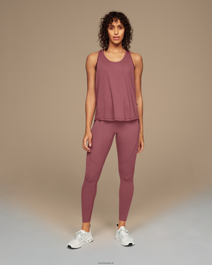 On Running Women Focus Tank 8N62N8291 Cherry