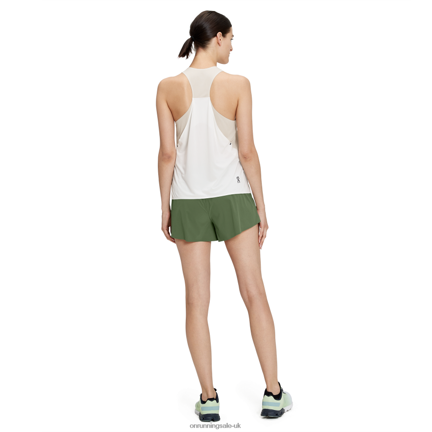 On Running Women Tank-T 8N62N8122 Pearl/Undyed-White