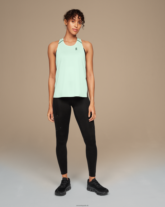On Running Women Tank-T 8N62N8123 Creek/Black