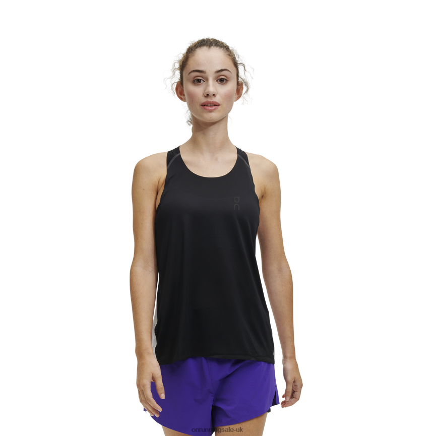 On Running Women Tank-T 8N62N8126 Black/Glacier
