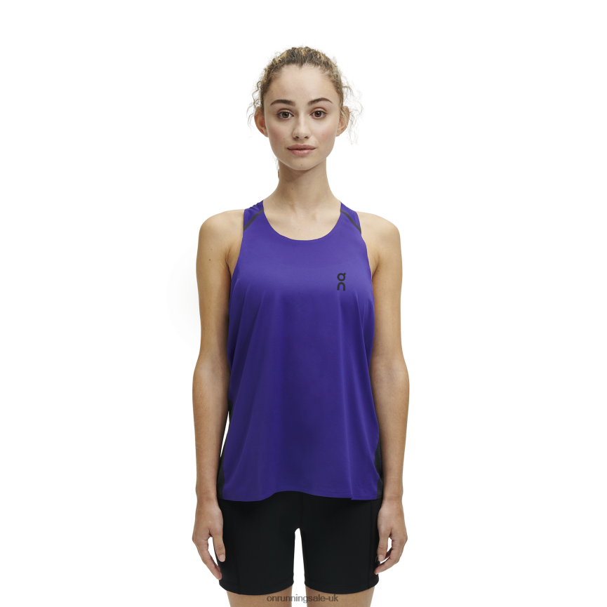 On Running Women Tank-T 8N62N8127 Twilight/Navy