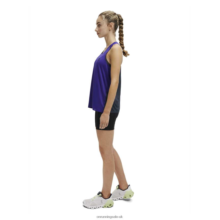 On Running Women Tank-T 8N62N8127 Twilight/Navy