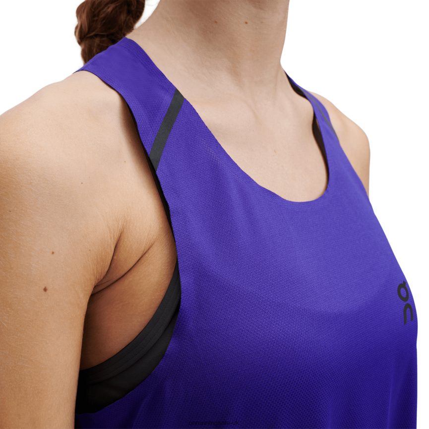 On Running Women Tank-T 8N62N8127 Twilight/Navy