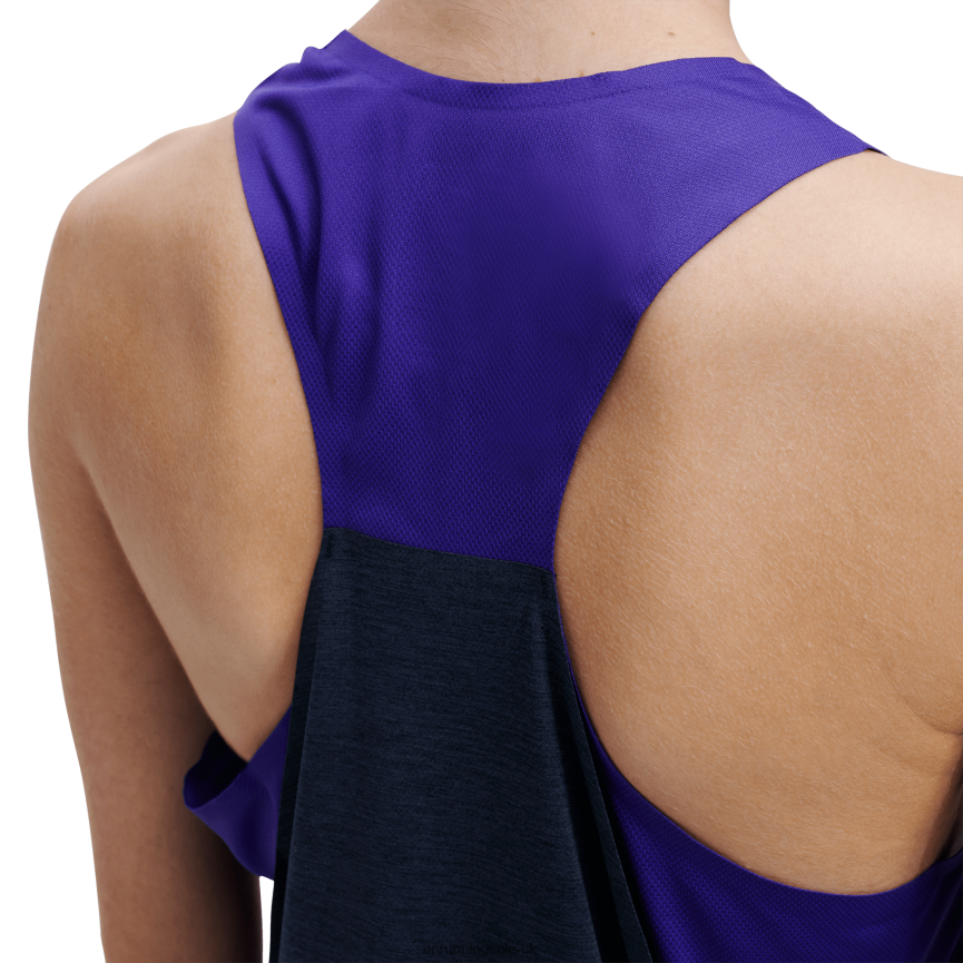 On Running Women Tank-T 8N62N8127 Twilight/Navy
