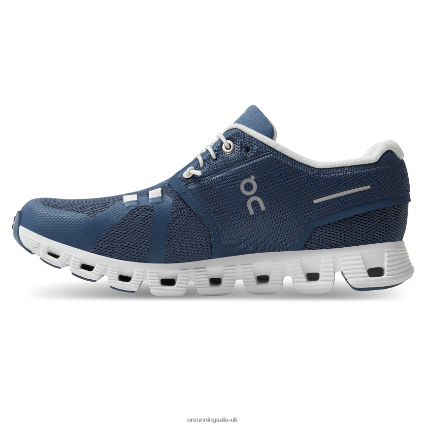 On Running Women Cloud 5 8N62N8346 Denim/White