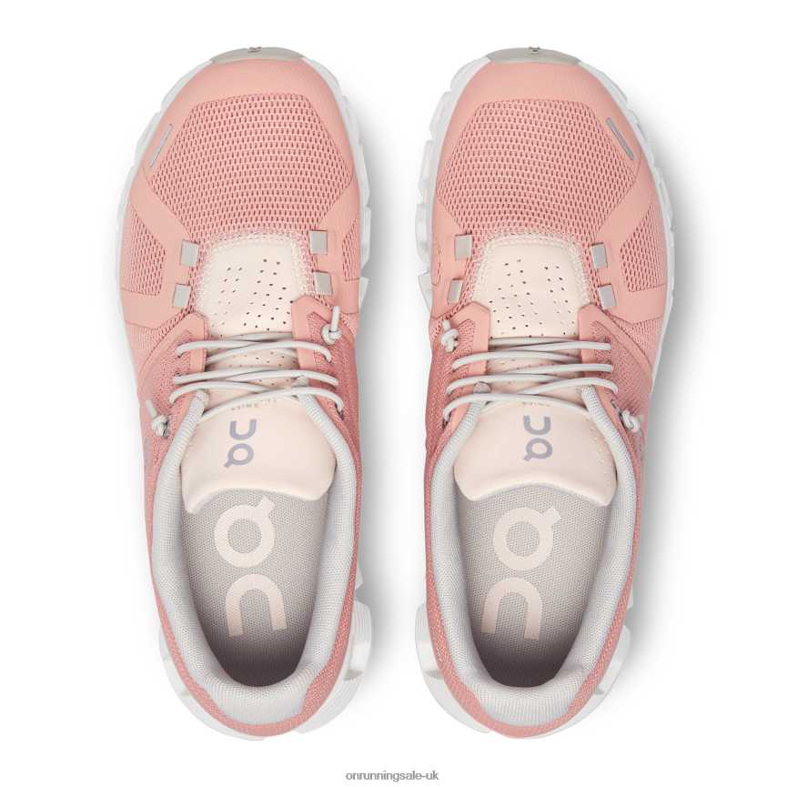 On Running Women Cloud 5 8N62N8348 Rose/Shell