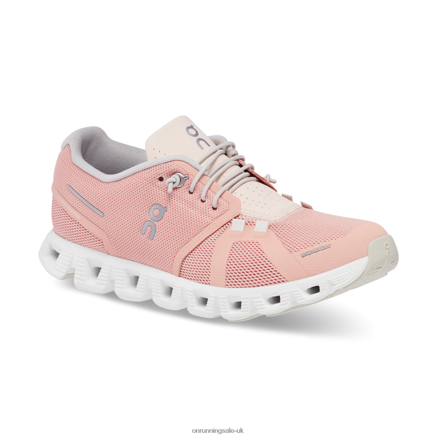 On Running Women Cloud 5 8N62N8348 Rose/Shell