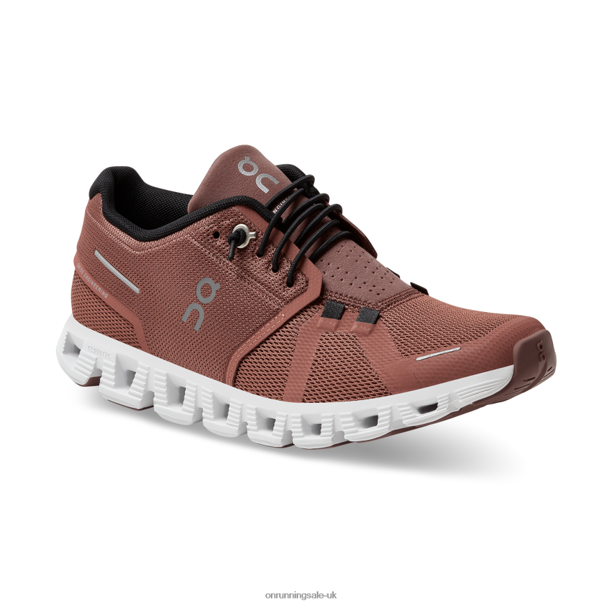 On Running Women Cloud 5 8N62N8349 Rust/Black