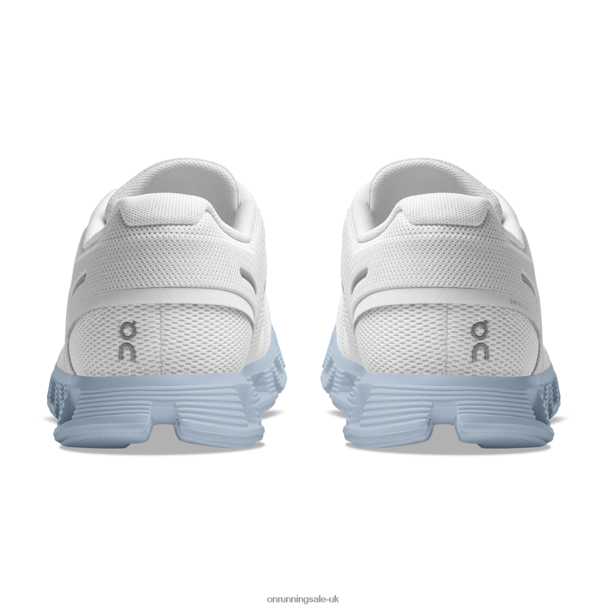On Running Women Cloud 5 8N62N8350 White/Chambray