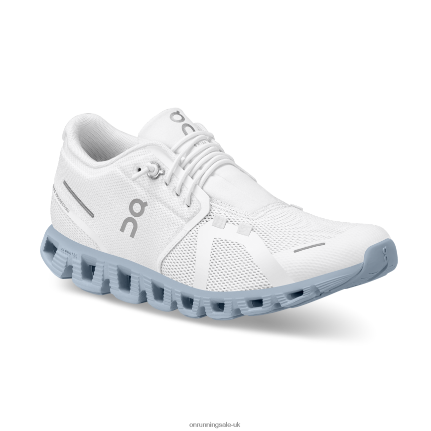 On Running Women Cloud 5 8N62N8350 White/Chambray