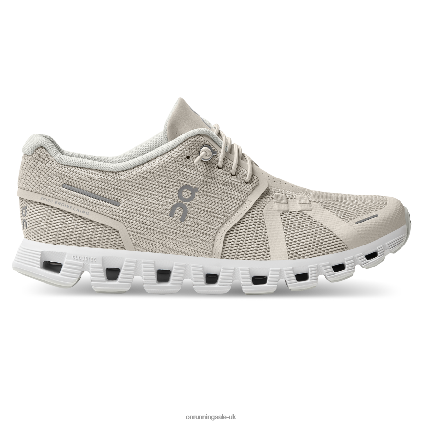 On Running Women Cloud 5 8N62N8353 Pearl/White