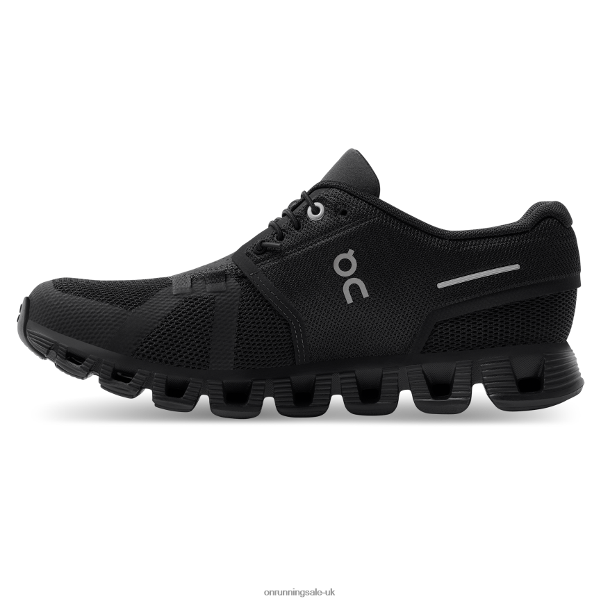 On Running Women Cloud 5 8N62N8356 All Black