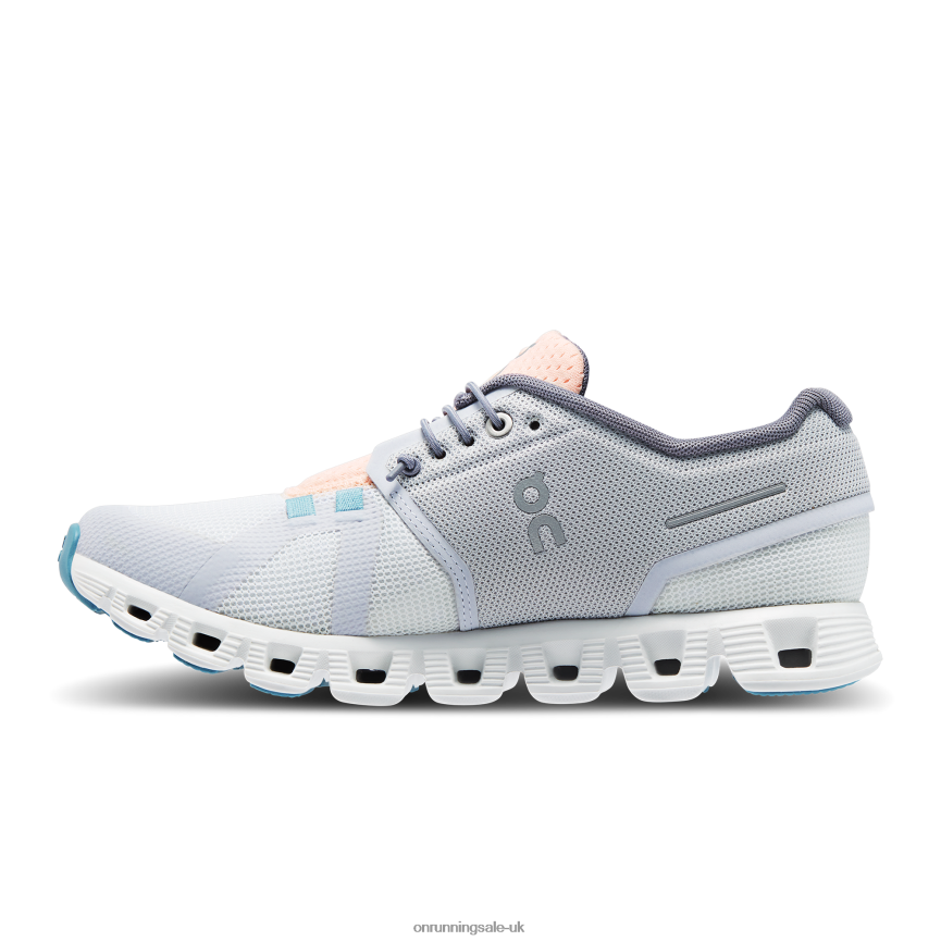 On Running Women Cloud 5 Push 8N62N8177 Glacier/Undyed-White