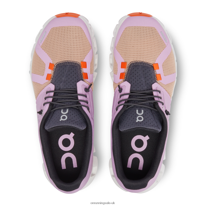 On Running Women Cloud 5 Push 8N62N8178 Fiji/Rose