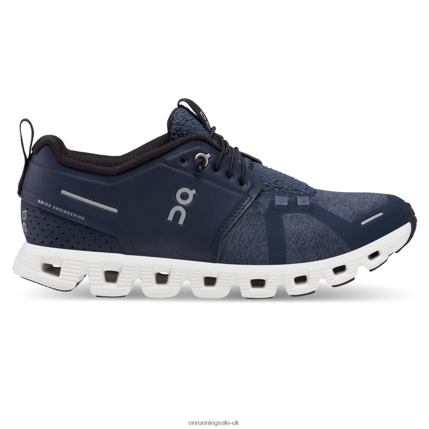 On Running Women Cloud 5 Terry 8N62N8436 Ink/Navy