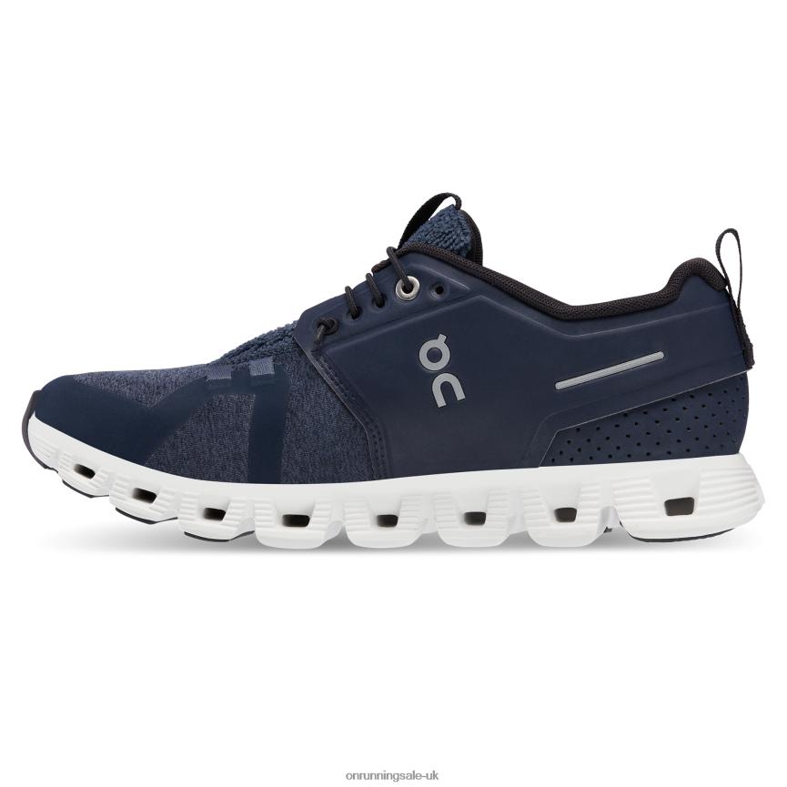 On Running Women Cloud 5 Terry 8N62N8436 Ink/Navy