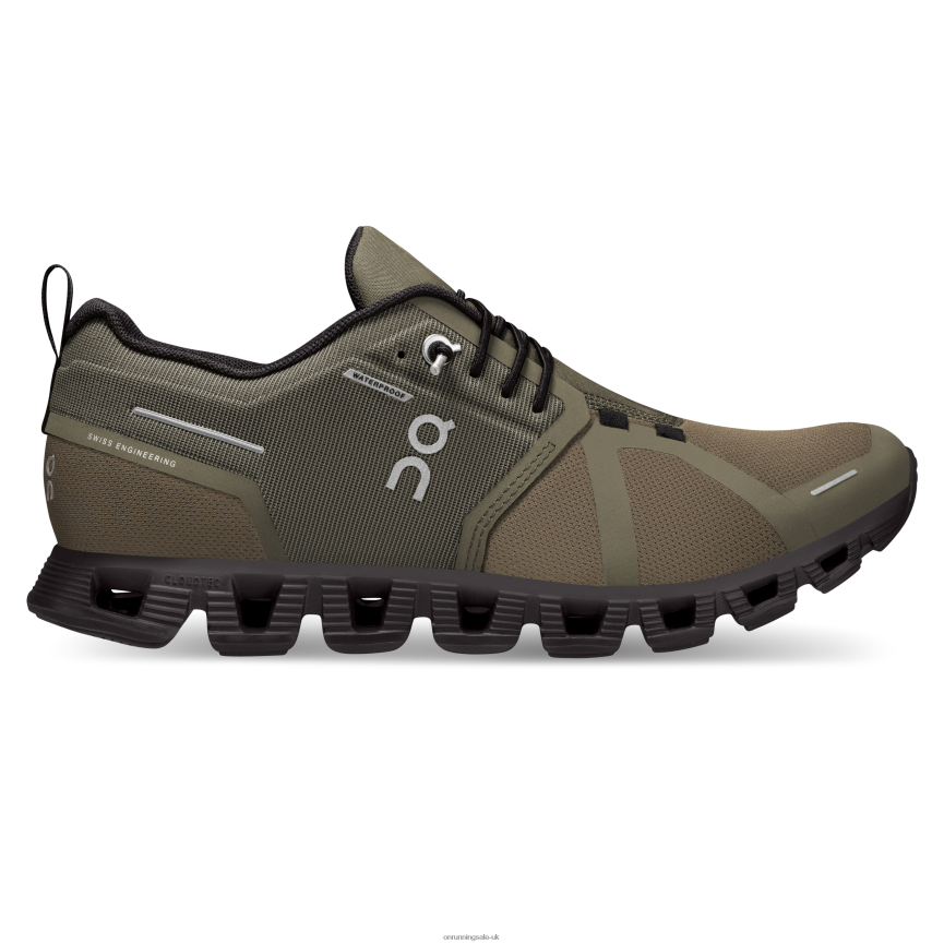 On Running Women Cloud 5 Waterproof 8N62N8190 Olive/Black