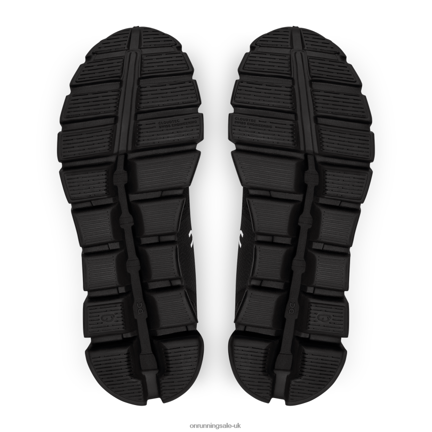 On Running Women Cloud 5 Waterproof 8N62N8191 All Black