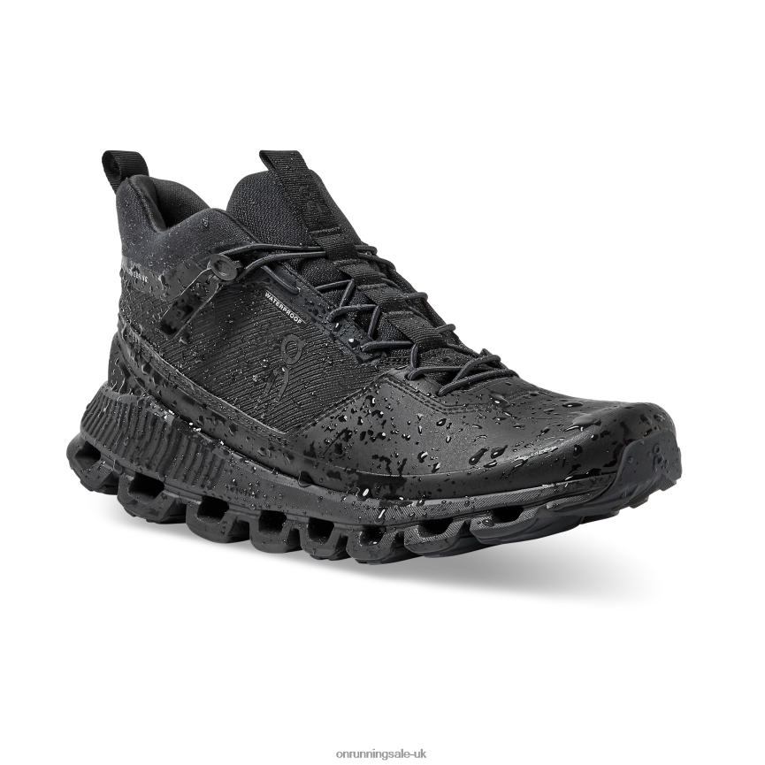 On Running Women Cloud Hi Waterproof 8N62N8509 All Black