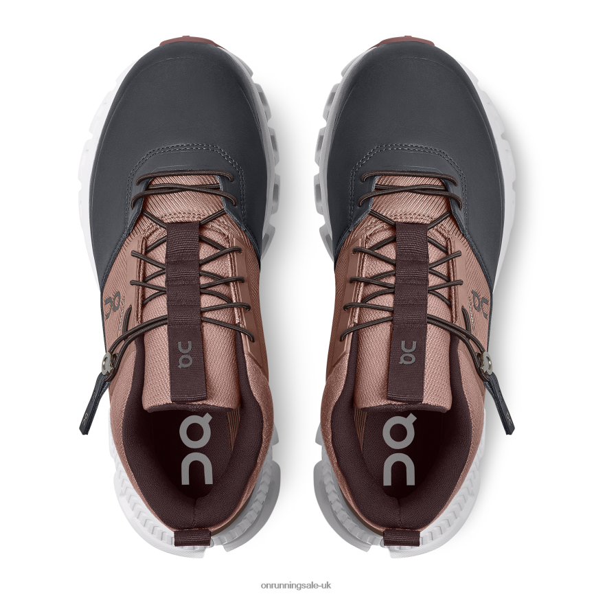On Running Women Cloud Hi Waterproof 8N62N8510 Cocoa/Pebble