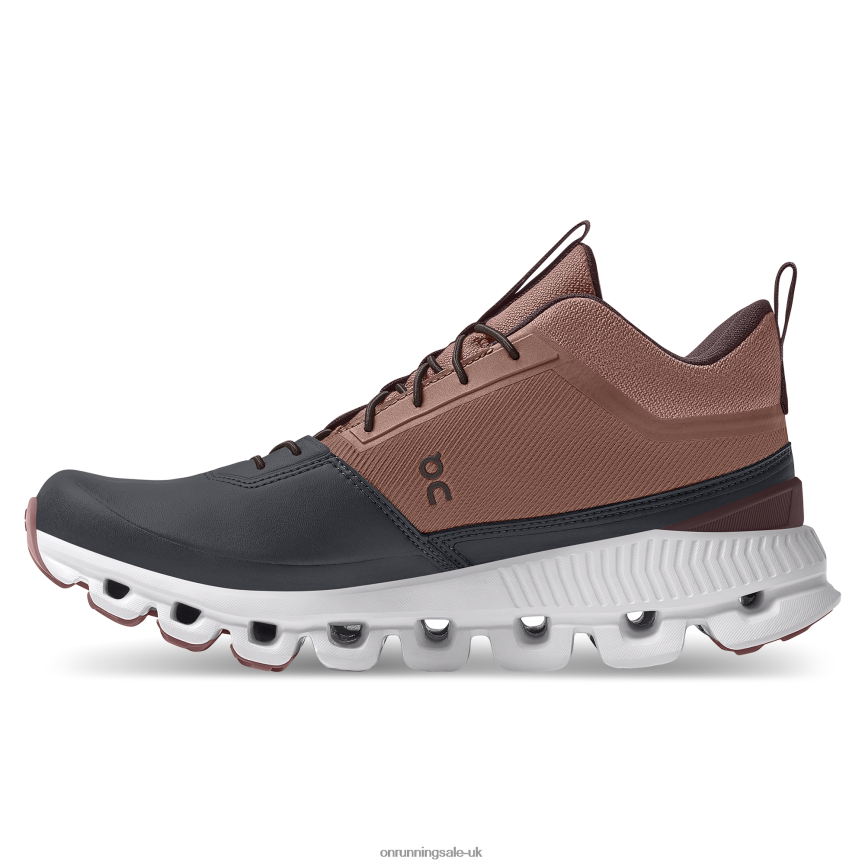 On Running Women Cloud Hi Waterproof 8N62N8510 Cocoa/Pebble