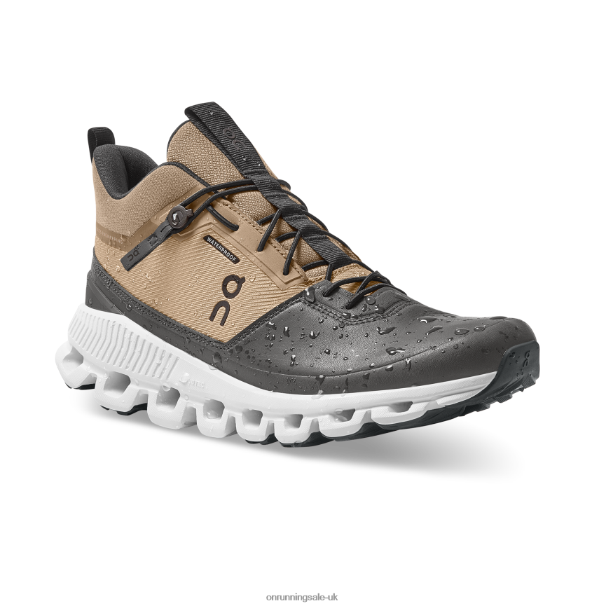 On Running Women Cloud Hi Waterproof 8N62N8511 Chai/Magnet