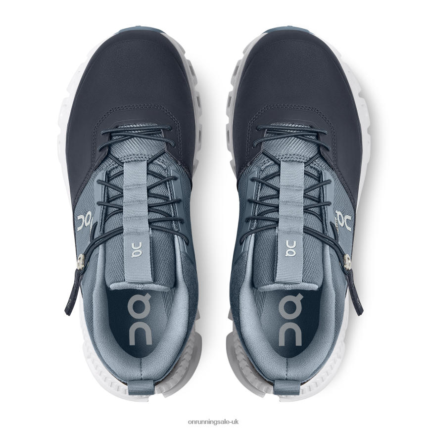 On Running Women Cloud Hi Waterproof 8N62N8512 Dust/Navy