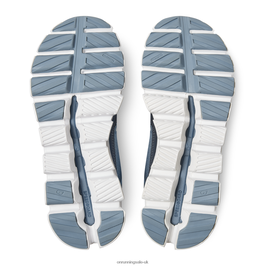 On Running Women Cloud Hi Waterproof 8N62N8512 Dust/Navy