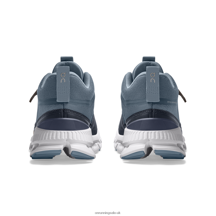 On Running Women Cloud Hi Waterproof 8N62N8512 Dust/Navy