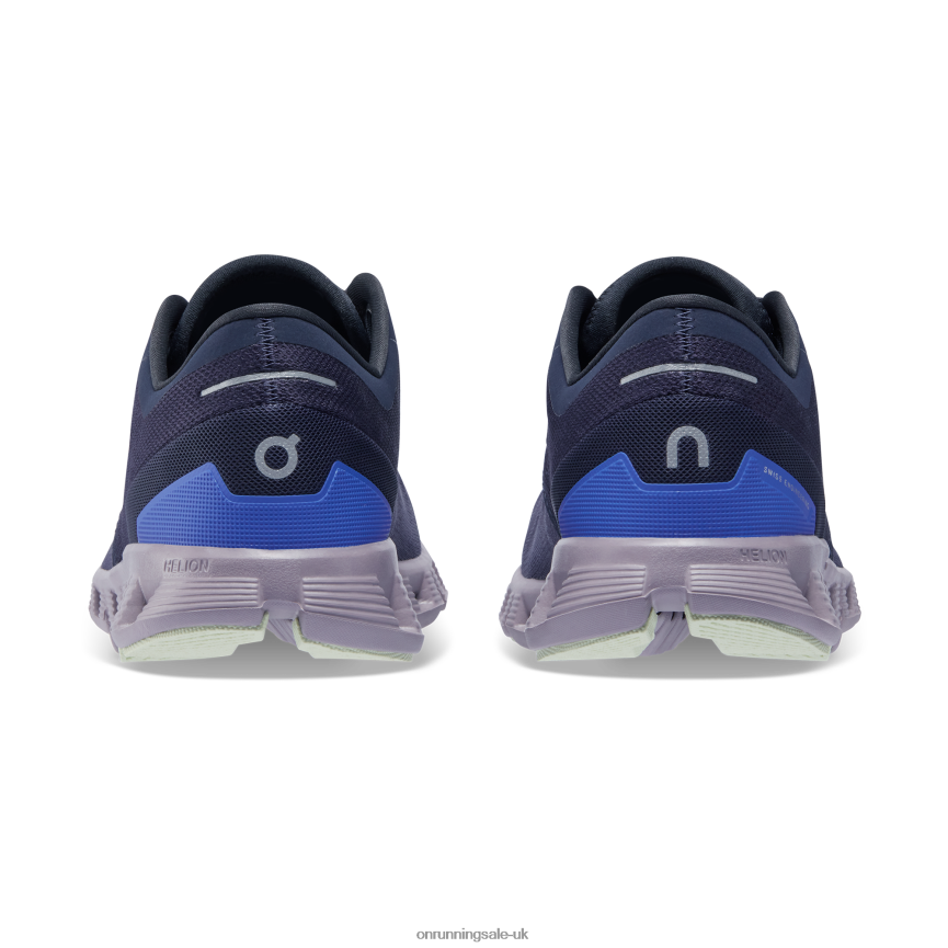 On Running Women Cloud X 3 8N62N835 Midnight/Heron