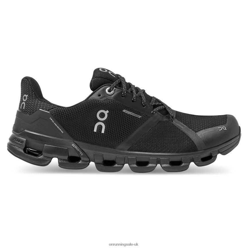 On Running Women Cloudflyer Waterproof 8N62N8520 Black/Lunar