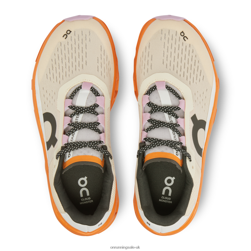 On Running Women Cloudmonster 8N62N8424 Fawn/Turmeric