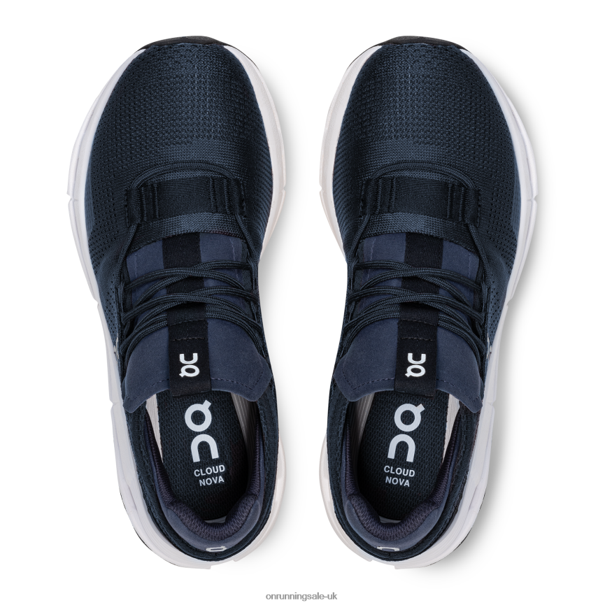On Running Women Cloudnova 8N62N8412 Navy/White