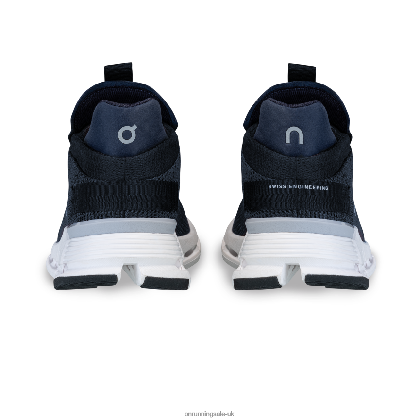 On Running Women Cloudnova 8N62N8412 Navy/White