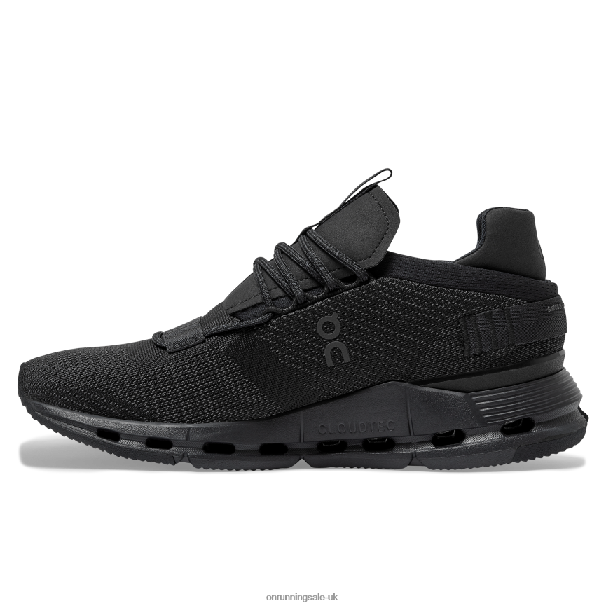On Running Women Cloudnova 8N62N8415 Black/Eclipse