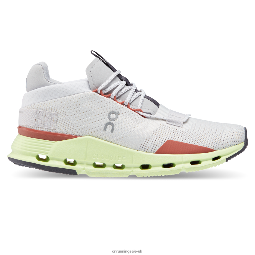 On Running Women Cloudnova 8N62N8416 White/Limelight