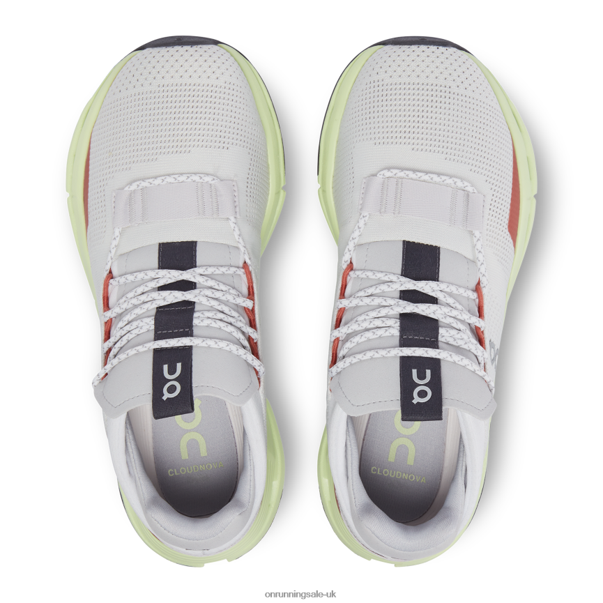 On Running Women Cloudnova 8N62N8416 White/Limelight